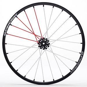 SPINERGY SLX X-Laced(レッド/ホワイト)